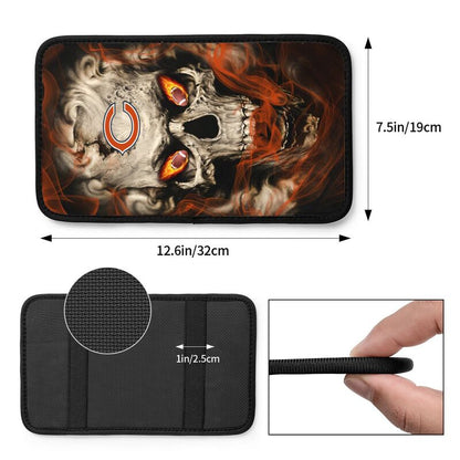 Chicago Bears Printed car armrest box pad elbow support anti slip pad