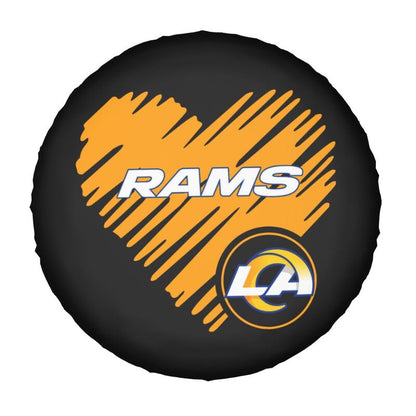 Los Angeles Rams Printed car spare tire dust protection cover tire protection cover