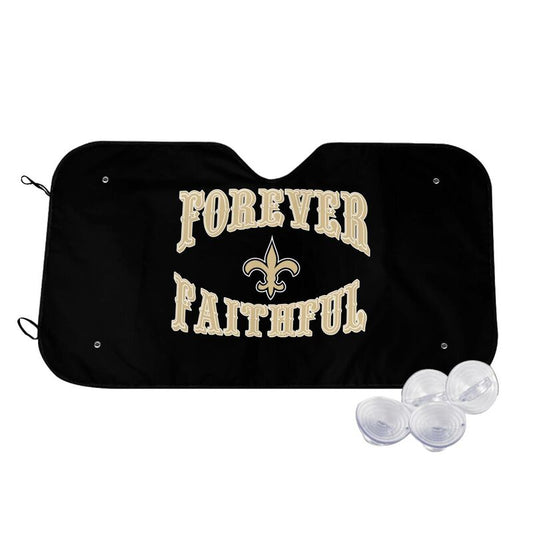 New Orleans Saints Printing car multi size front windshield sunshade car windshield sunshade