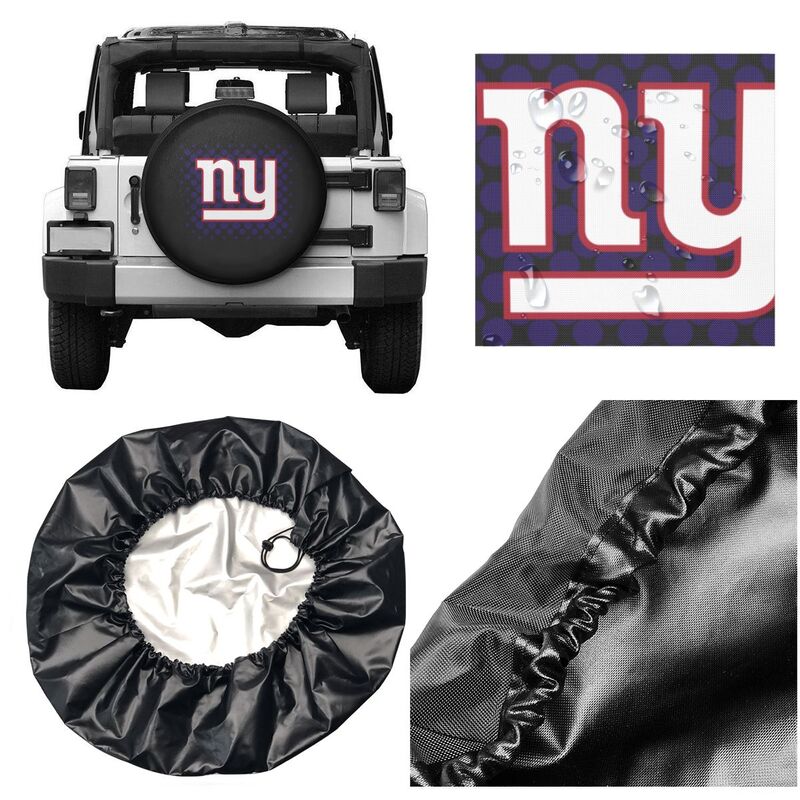 New York Giants Printing tire protection cover car sun protection tire protection cover