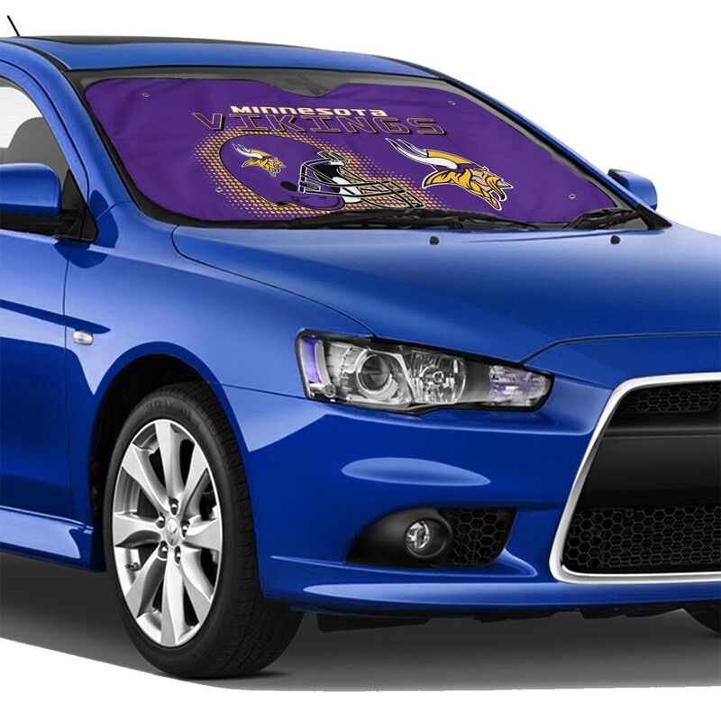 Minnesota Vikings Printing Car windshield sunshades is suitable car front windshield sunshades