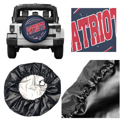 New England Patriots Printing car tire protection cover car spare tire dust protection cover