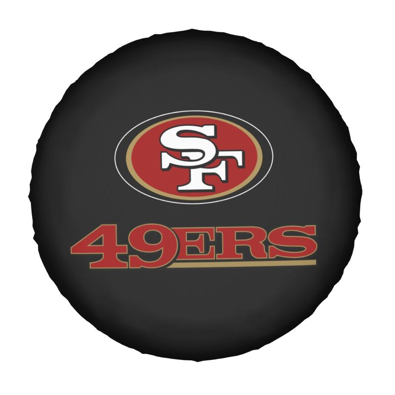 San Francisco 49ers Print tire protection covers car sunscreen tire protection covers