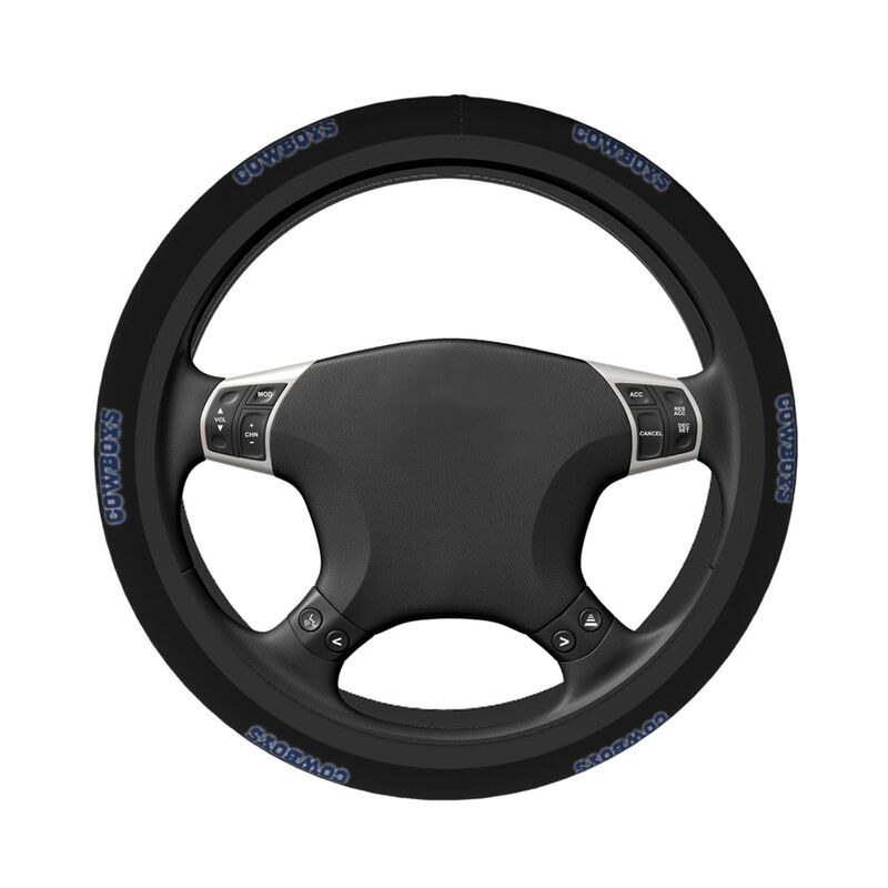 Dallas Cowboys 2 Printed car protective cover elastic steering wheel cover