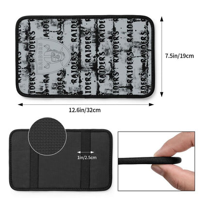 Las Vegas Raiders print Car armrest box protective cover car center console armrest pad