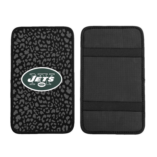 New York Jets 2 printed Car handrail box cushion Personalized car armrest cover