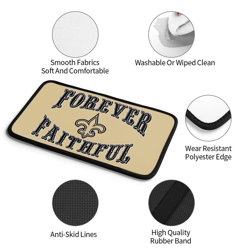 New Orleans Saints Print car armrest box cover armrest protective cover