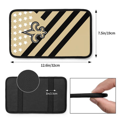 New Orleans Saints Printed car armrest box pad elbow protection pad