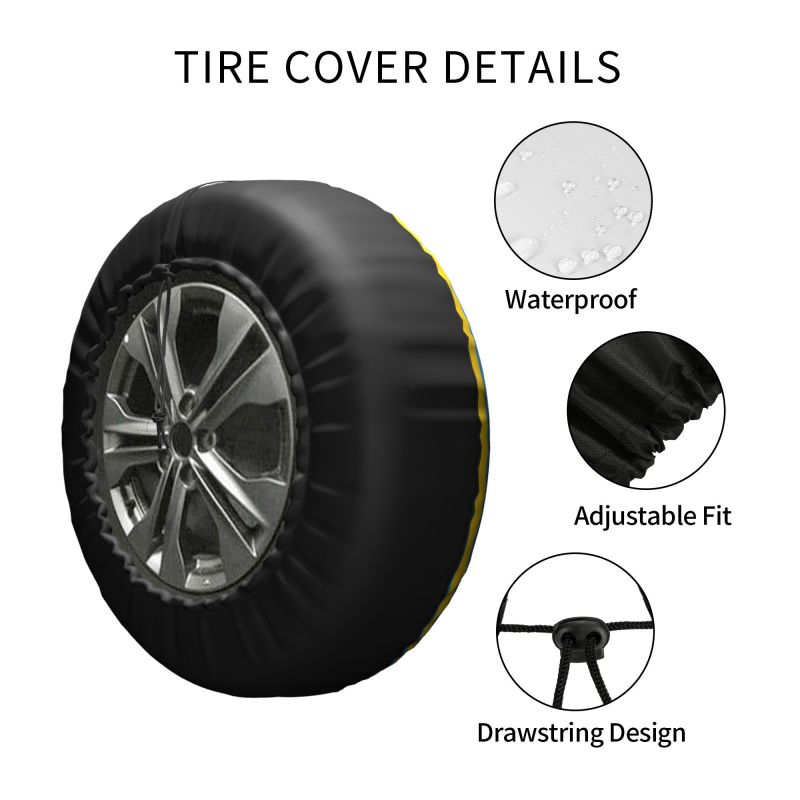 San Diego Chargers Printing car tire covers waterproof and dustproof protective covers