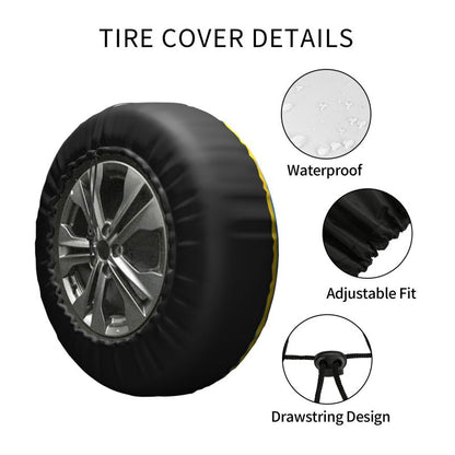 San Diego Chargers Printing car tire covers waterproof and dustproof protective covers