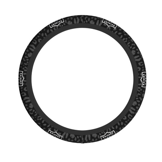 Las Vegas Raiders Printed elastic steering wheel cover car steering wheel protective cover