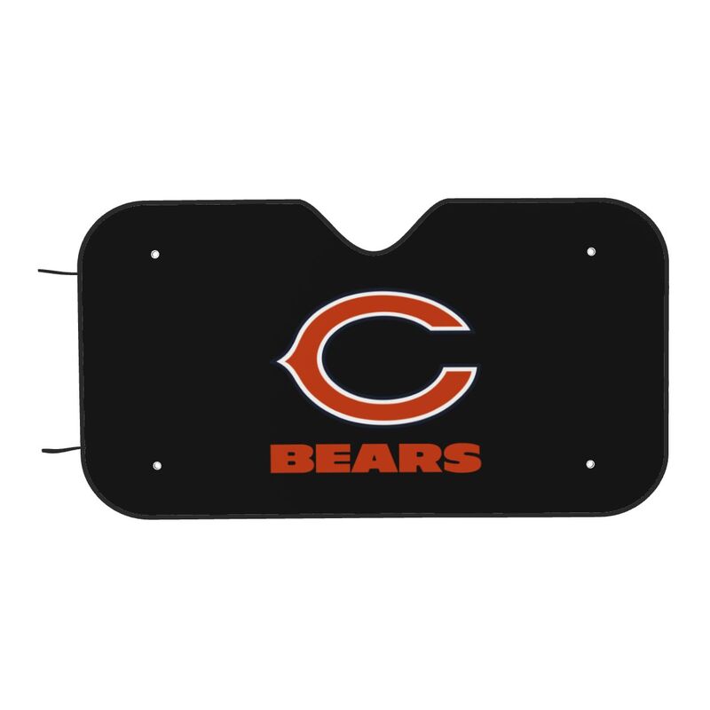 Chicago Bears Printing suitable for front Car windshield sunshades Car windshield sunshades