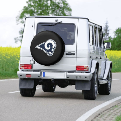 Los Angeles Rams Car tire protective cover waterproof and dustproof tire cover