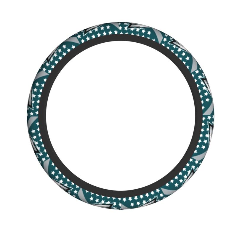 Philadelphia Eagles Printed elastic steering wheel cover car steering wheel protective cover