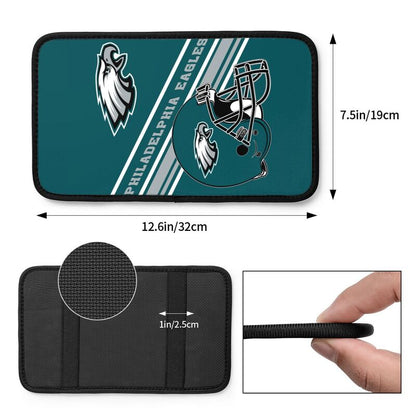 Philadelphia Eagles Print armrest protective cover car armrest box cushion