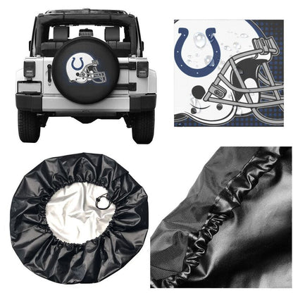 Indianapolis Colts Printing tire protection covers car sun protection tire protection cover