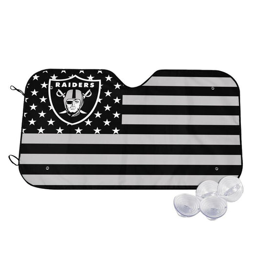 Las Vegas Raiders Printed car windshield sunshade (multi size)  front windshield sunshade