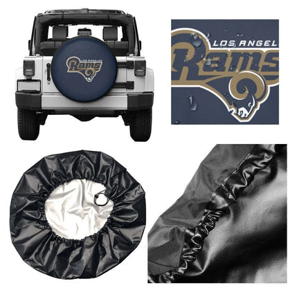 Los Angeles Rams 3 Tyre protective cover car dustproof sunscreen tyre protective cover