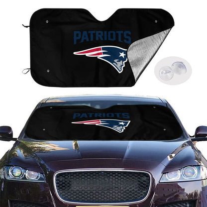 New England Patriots Print is suitable for front Car windshield sunshades Car windshield sunshades