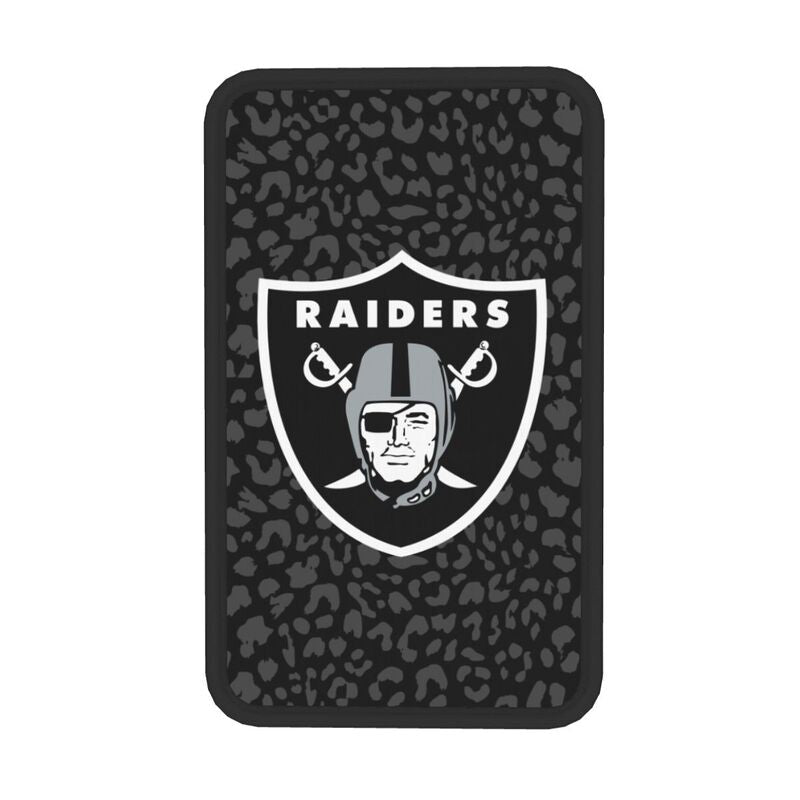 Las Vegas Raiders printed Car handrail box cushion Personalized car armrest cover