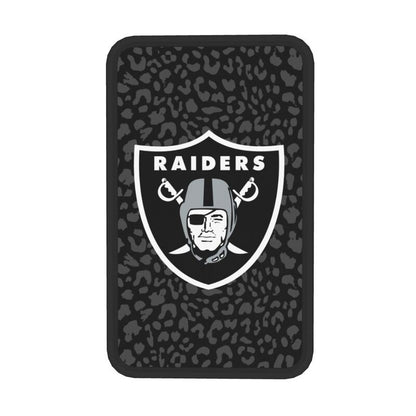 Las Vegas Raiders printed Car handrail box cushion Personalized car armrest cover