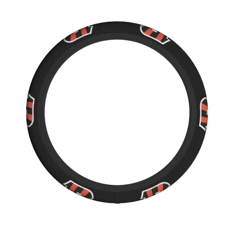 Cincinnati Bengals 2 Printed breathable elastic steering wheel anti slip cover