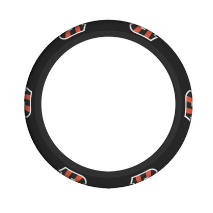 Cincinnati Bengals 2 Printed breathable elastic steering wheel anti slip cover
