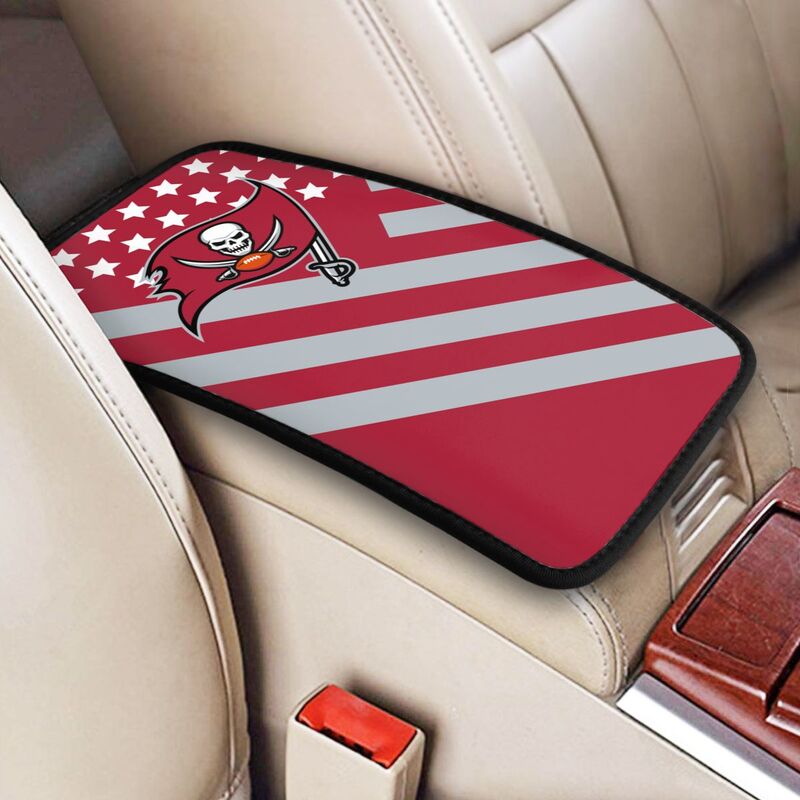 Tampa Bay Buccaneers3 Printed car armrest box pad elbow protection pad