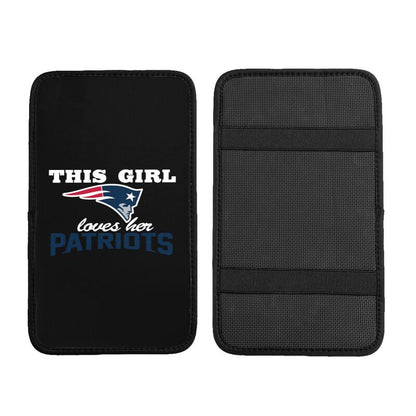 New England Patriots Printing car center console pad car armrest protective cover