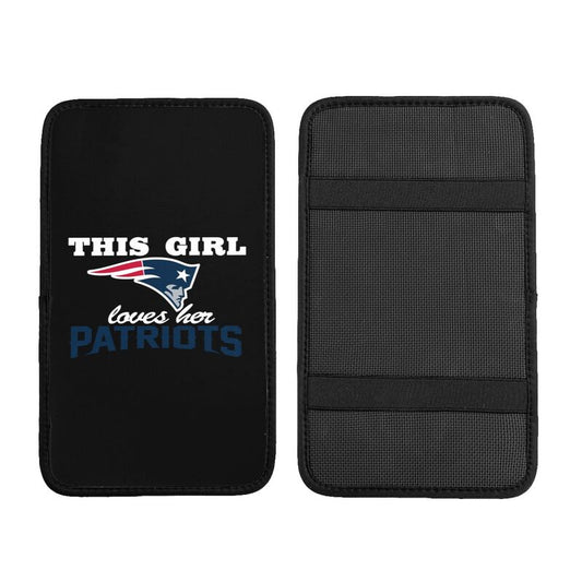 New England Patriots Printing car center console pad car armrest protective cover