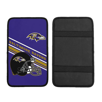 Baltimore Ravens Print armrest protective cover car armrest box cushion