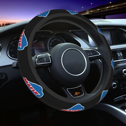 Buffalo Bills 2 Printed elastic steering wheel cover car steering wheel protective cover