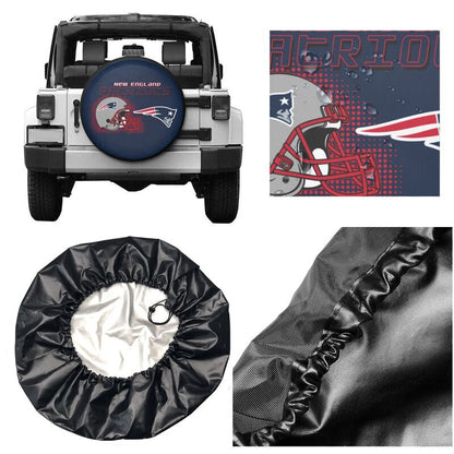 New England Patriots Print car tire protection cover car spare tire dust protection covers
