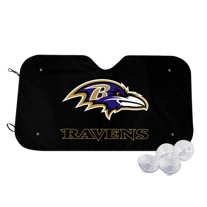Baltimore Ravens 3 Printed car windshield sunshade (multi size)  front windshield sunshade