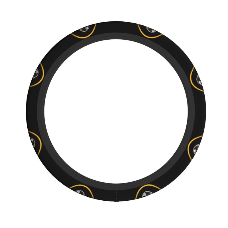 Pittsburgh Steelers 2 Printed elastic steering wheel cover car steering wheel protective cover