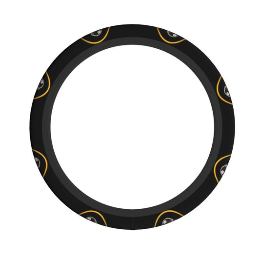 Pittsburgh Steelers 2 Printed elastic steering wheel cover car steering wheel protective cover