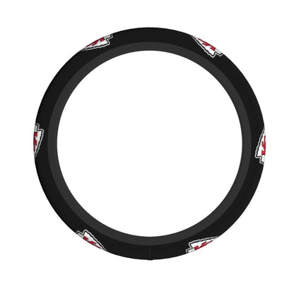Kansas City Chiefs Printed breathable elastic steering wheel anti slip cover
