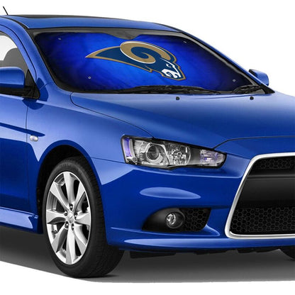 Los Angeles Rams Print Car windshield sunshades suitable for front Car windshield sunshades