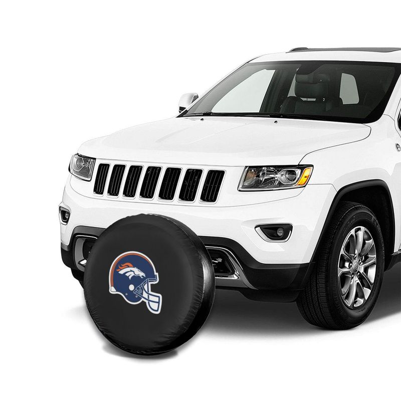 Denver Broncos Car tire protective cover waterproof and dustproof tire cover