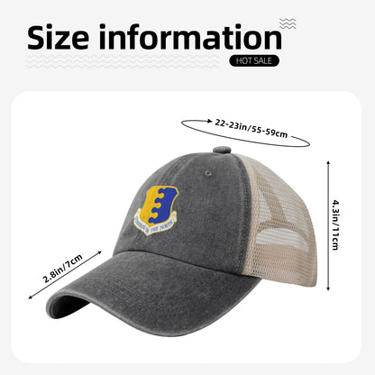 28th Bomb Wing Printed unisex baseball cap adjustable grid baseball cap veteran gift