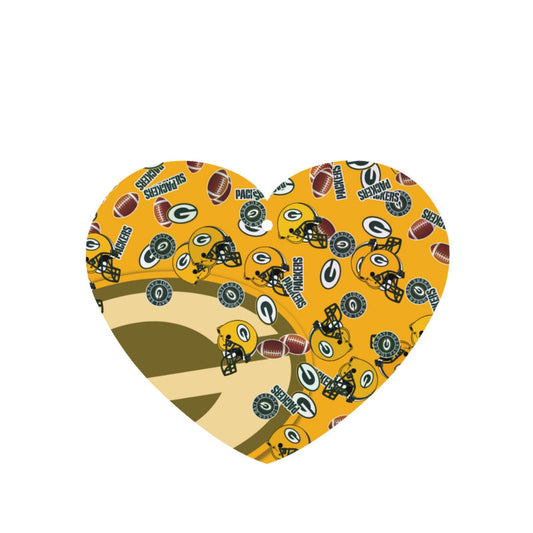 4-pcs Green Bay Packers Car Air Fresheners Cards Set car aromatherapy tablets