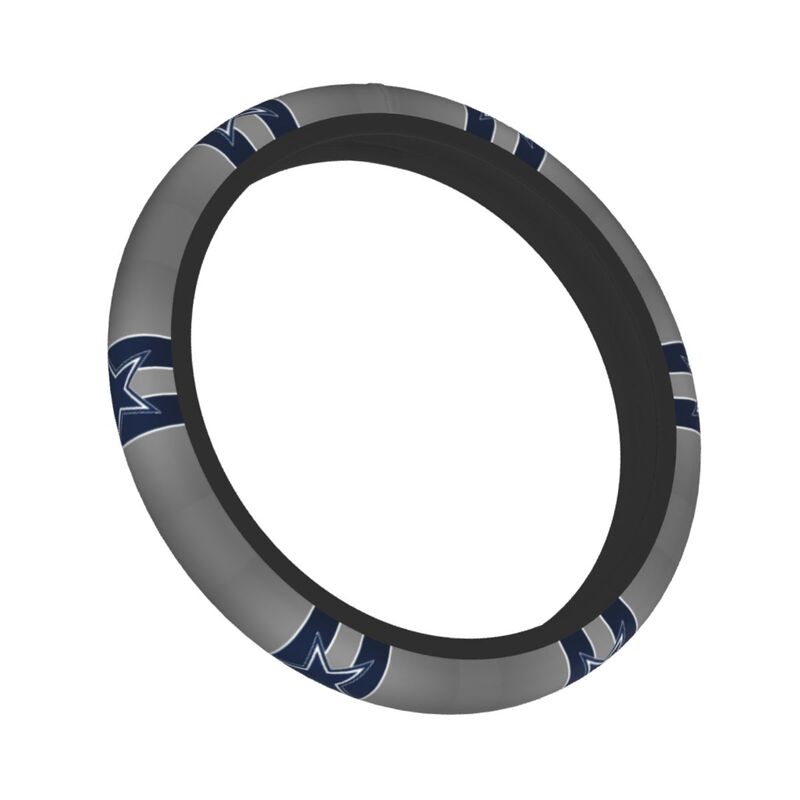 Dallas Cowboys Printed breathable elastic steering wheel protective cover