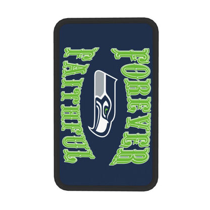 Seattle Seahawks Print car armrest box cover armrest protective cover