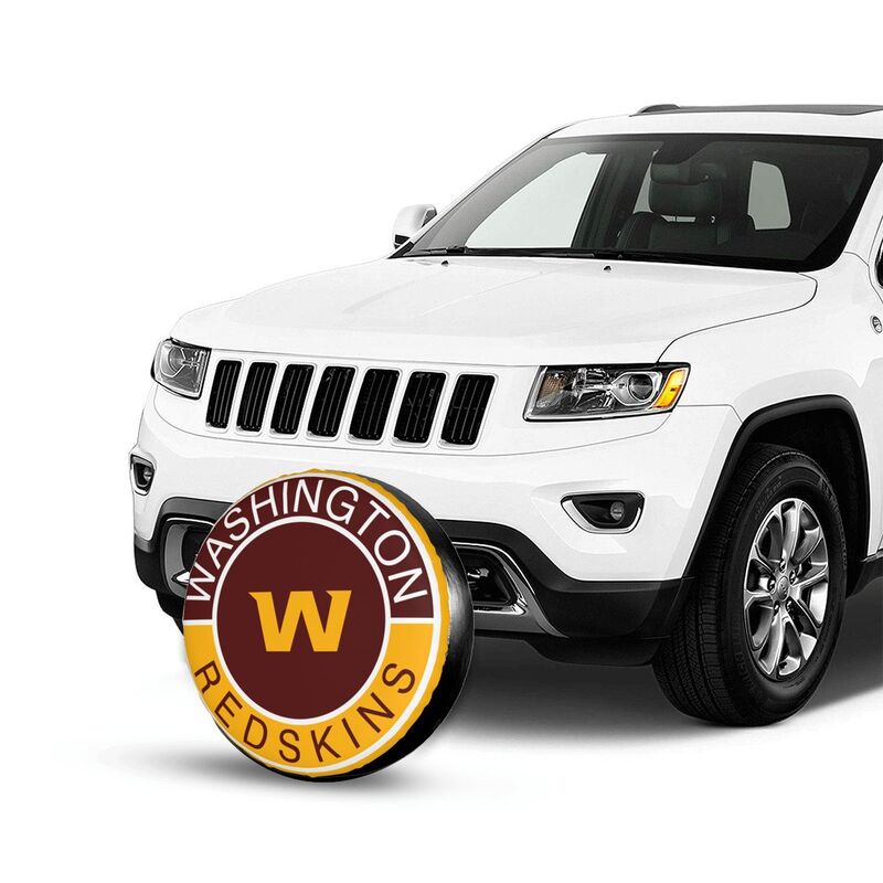 Washington Redskins Printed tire protection cover car spare tire dust protection covers
