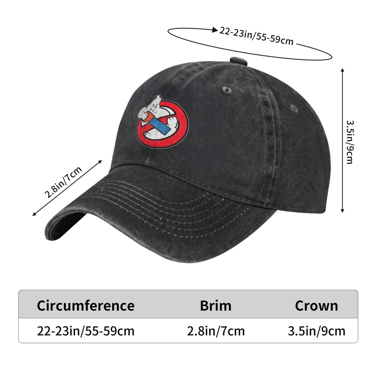 Ghostbusters Printed unisex baseball cap adjustable cap outdoor sun hats trucker hat