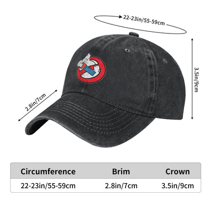 Ghostbusters Printed unisex baseball cap adjustable cap outdoor sun hats trucker hat