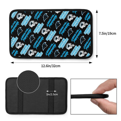 Carolina Panthers Printing car armrest box protective pad