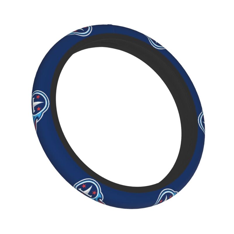Tennessee Titans Printed breathable elastic steering wheel protective cover