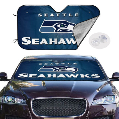 Seattle Seahawks 2 Print Car windshield sunshades suitable for front Car windshield sunshades