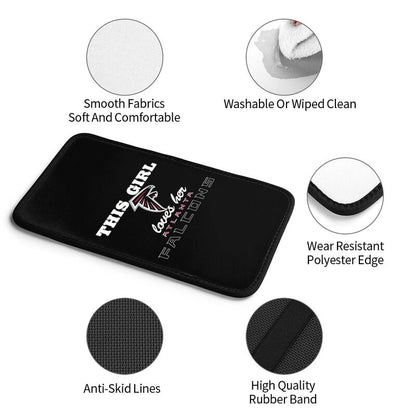 Atlanta Falcons Printing car center console pad car armrest protective cover